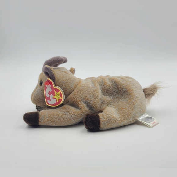 Vintage Goatee Ty Original Beanie Babies Goat Plush Toy 1999, Collectible - Picture 2 of 4